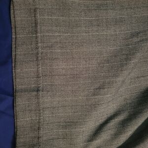 Grey with stripes capri